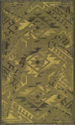 Safavieh Palazzo PAL122 Black/Green Area Rug 