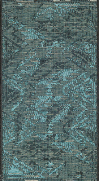 Safavieh Palazzo PAL122 Black/Turquoise Area Rug main image