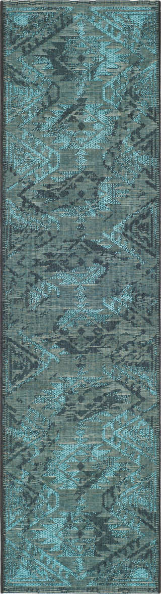 Safavieh Palazzo PAL122 Black/Turquoise Area Rug 