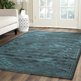 Safavieh Palazzo PAL122 Black/Turquoise Area Rug 