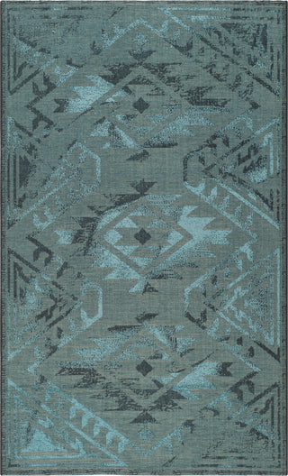 Safavieh Palazzo PAL122 Black/Turquoise Area Rug 