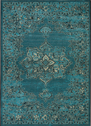 Safavieh Palazzo PAL124 Turquoise/Black Area Rug 