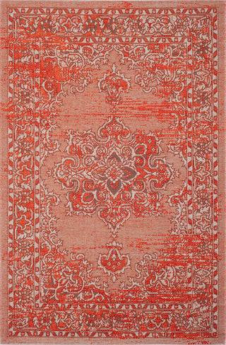 Safavieh Palazzo PAL124 Orange/Light Grey Area Rug 