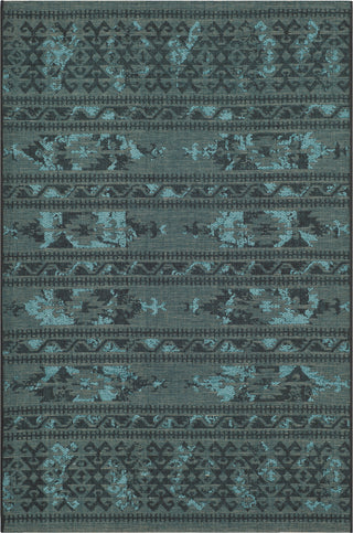 Safavieh Palazzo PAL125 Black/Turquoise Area Rug 