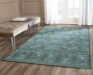 Safavieh Palazzo PAL125 Black/Turquoise Area Rug 