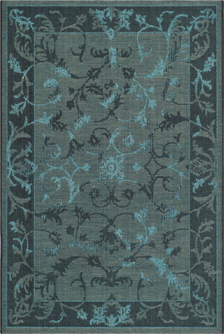 Safavieh Palazzo PAL127 Black/Turquoise Area Rug 