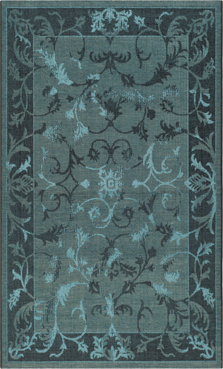 Safavieh Palazzo PAL127 Black/Turquoise Area Rug 