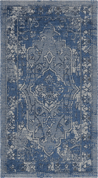 Safavieh Palazzo PAL128 Blue/Light Grey Area Rug main image