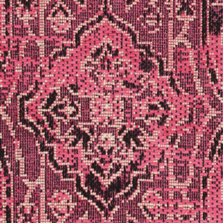 Safavieh Palazzo PAL128 Fuchsia/Black Area Rug 