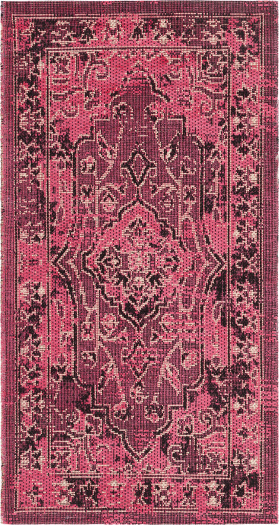 Safavieh Palazzo PAL128 Fuchsia/Black Area Rug main image