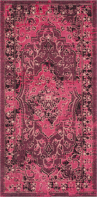 Safavieh Palazzo PAL128 Fuchsia/Black Area Rug 