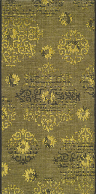 Safavieh Palazzo PAL129 Black/Green Area Rug 