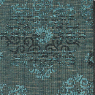 Safavieh Palazzo PAL129 Black/Turquoise Area Rug 