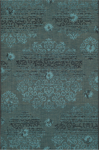 Safavieh Palazzo PAL129 Black/Turquoise Area Rug 