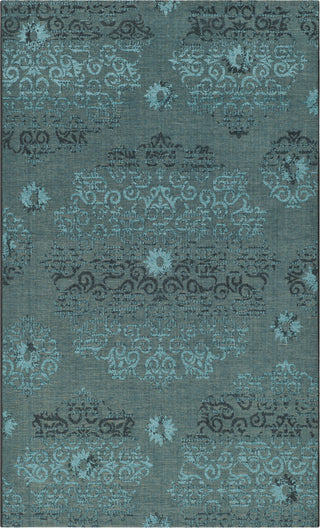 Safavieh Palazzo PAL129 Black/Turquoise Area Rug 