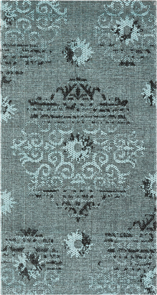 Safavieh Palazzo PAL129 Light Blue/Black Area Rug main image