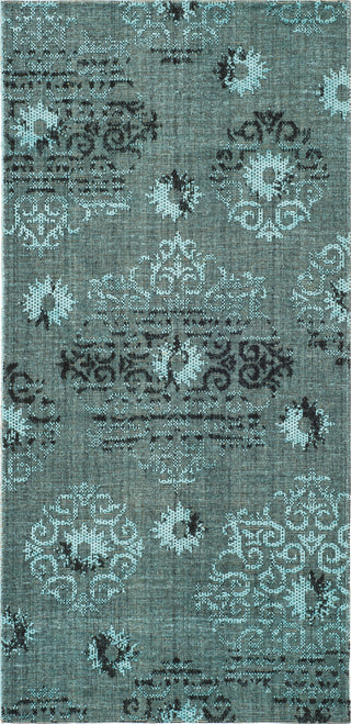 Safavieh Palazzo PAL129 Light Blue/Black Area Rug 