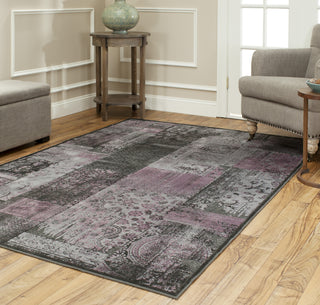 Safavieh Paradise PAR100 Charcoal/Multi Area Rug  Feature