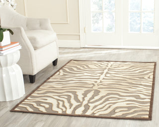 Safavieh Paradise PAR83 Mocha Area Rug  Feature