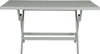 Safavieh Dilettie Rectangle Folding Table Grey Furniture main image