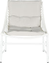 Safavieh Berkane 4 Pc Outdoor Set White/Grey Furniture 