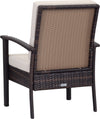 Safavieh Myers 4 Pc Outdoor Set Brown/Sand Furniture 