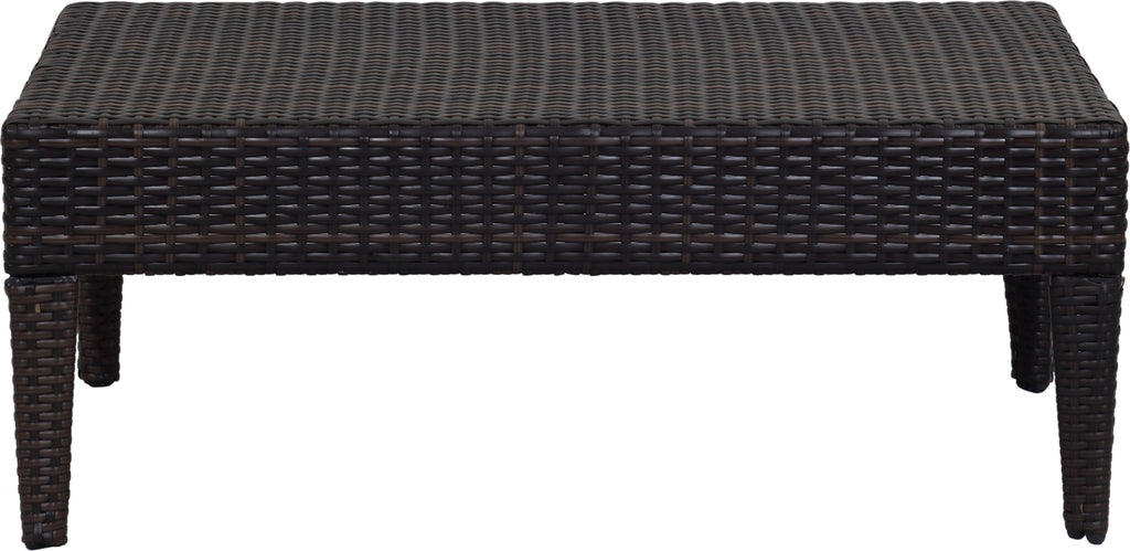 Safavieh Myers 4 Pc Outdoor Set Brown/Red Furniture main image