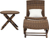 Safavieh Perkins 3 Pc Outdoor Set Brown Furniture Main