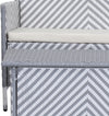 Safavieh Figueroa 4 Pc Outdoor Set Grey/White Furniture 