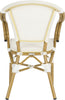 Safavieh Karine Stacking Arm Chair Beige Furniture 