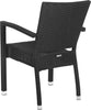 Safavieh Kelda Stacking Arm Chair Black Furniture 