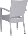 Safavieh Kelda Stacking Arm Chair Grey Furniture 