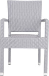 Safavieh Kelda Stacking Arm Chair Grey Furniture main image