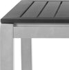Safavieh Onika Square Dining Table Black/Grey Furniture 