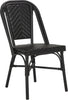 Safavieh Daria Stacking Side Chair Black Furniture 