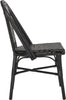 Safavieh Daria Stacking Side Chair Black Furniture 