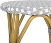 Safavieh Kelsey Indoor-Outdoor Bar Stool Grey/White Furniture 