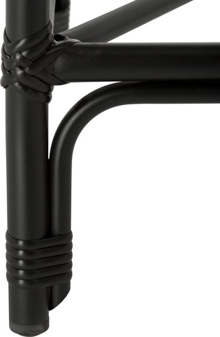 Safavieh Tilden Indoor-Outdoor Bar Stool Black/White Furniture 