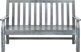 Safavieh Indaka Bench Ash Grey Furniture main image