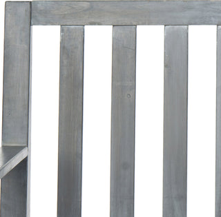 Safavieh Indaka Bench Ash Grey Furniture 