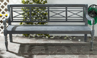 Safavieh Karoo Bench Ash Grey Furniture  Feature