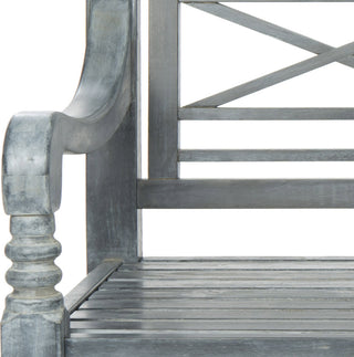 Safavieh Karoo Bench Ash Grey Furniture 