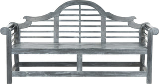 Safavieh Khara Bench Ash Grey Furniture main image