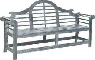 Safavieh Khara Bench Ash Grey Furniture 