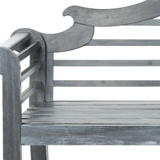 Safavieh Khara Bench Ash Grey Furniture 