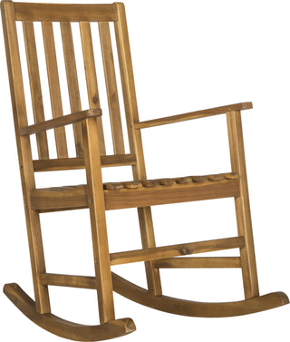 Safavieh Barstow Rocking Chair Teak Furniture 