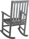 Safavieh Barstow Rocking Chair Ash Grey Furniture 