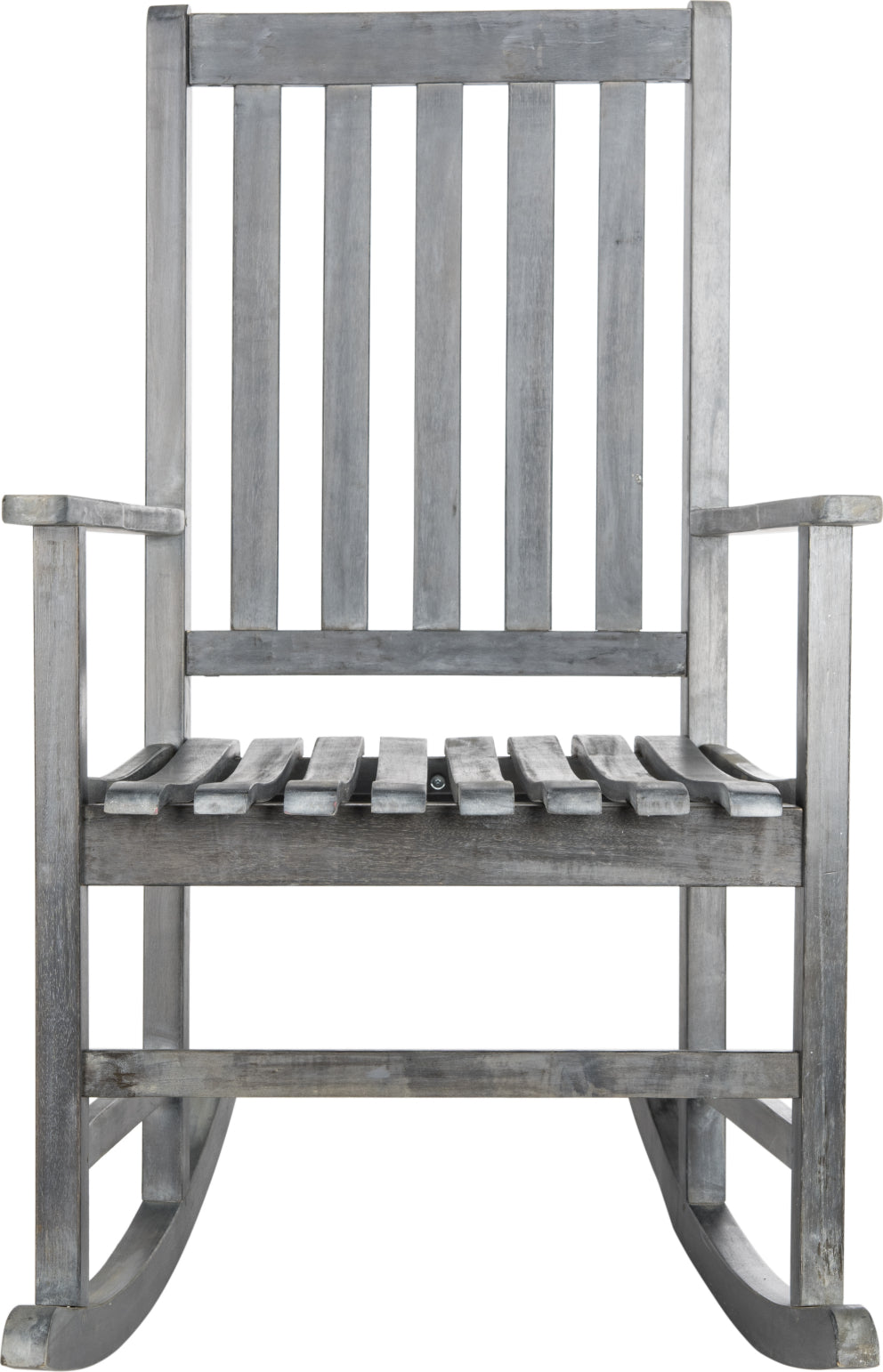 Safavieh Barstow Rocking Chair Ash Grey Furniture main image