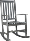 Safavieh Barstow Rocking Chair Ash Grey Furniture 