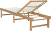 Safavieh Manteca Lounge Chair Teak Brown Furniture 